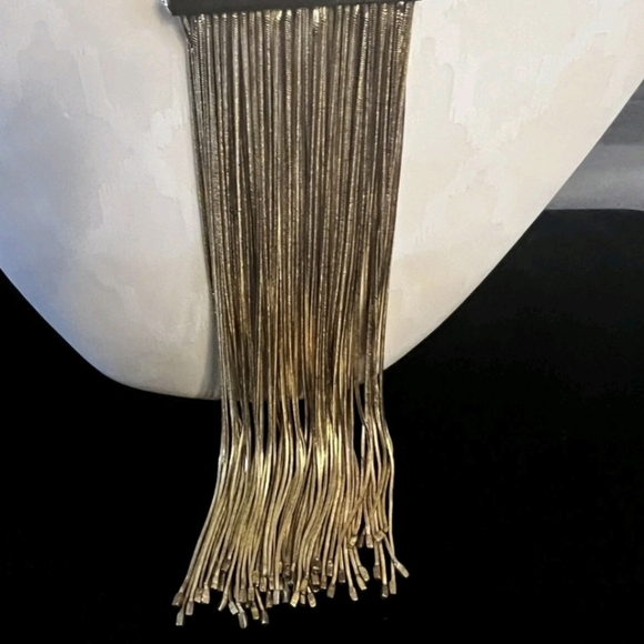 Vtg. HENRI BENDEL Stunning Pendant Choker Becklace Runway Estate - Picture 10 of 13